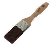 Coral Aspire 31712 - Pennello professionale da 3,8 cm, taglio dritto con profilo piatto per una finitura ultra liscia e veloce con emulsione commerciale o manico in legno FSC lucido