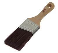 Coral Aspire 31723 - Pennello professionale da 5,1 cm, taglio angolato, con profilo corto piatto e ruvido per un taglio rapido e accurato, finitura ultra liscia con emulsione commerciale o manico in