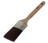 Coral Aspire 31773 - Pennello professionale da 5,1 cm, taglio angolato con profilo ovale americano lungo per un taglio rapido e accurato, finitura ultra liscia con emulsione commerciale o manico in
