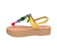 Coral Blue - Sandali in Pelle da Donna Stilosi Comodi - - Shoes - Donna - Multicolore - 40 EU