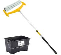 Coral Columbia Microfibra 30.5cm Pittura Roller Set Extention Asta & Recipiente