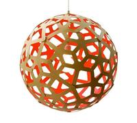 Coral Lampada a Sospensione Ø80 Rosso
