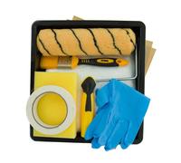 Coral Tools 10305. Scatola aiuto completa per progetto di decorazione. 22,9 cm con pennello e rullo - multicolore (11 pezzi)