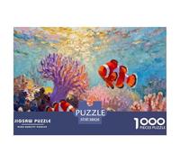 Coral Reef Clownfish Puzzle Giochi 1000 Pezzi Regalo Per Lui E Per Lei Arte Interesting Puzzle Adulti Idea Regalo Per 38x26cm/1000pcs