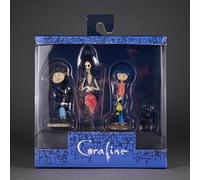CORALINE 4PZ/SET ACTION FIGURES NECA LAIKA STATUE ANIMATION MOVIE COLLECTIBLE