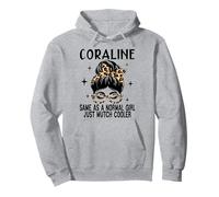 Coraline Costume Carino Definizione Nome Personalizzato Coraline Felpa con Cappuccio