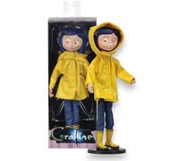 Coraline Figura - 17.8cm Bambola IN Impermeabile E Stivali, Mobili, Età 14+ NECA