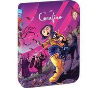 Coraline - Limited Edition Steelbook 4K Ultra HD + Blu-ray (Blu-ray) Dawn French