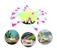 Corallo artificiale per acquario: decorazione in silicone con corallo luminoso