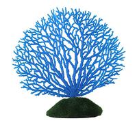 Corallo Artificiale Pesci Serbatoio Ornamento di Corallo Artificiale Corallo Plastica Decorazione di Acquario Corallo Artificiale Coral Fish Tank Aquarium Coral(Blu)