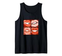 Corallo Leggi Le Mie Labbra Grafica Colore Canotta