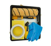 Coral Tools 10305. Scatola aiuto completa per progetto di decorazione. 22,9 cm con pennello e rullo - multicolore (11 pezzi)