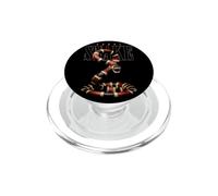 Corallo serpente faccia serpente rettile fauna selvatica serpente PopSockets PopGrip per MagSafe