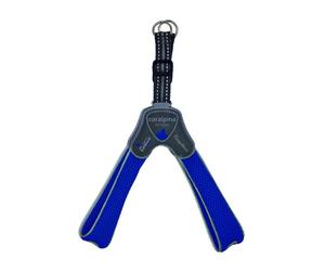 CORALPINA CANE PETTORINA 5TORRI TG. "3" 30-40 CM BLU ELETTRICO