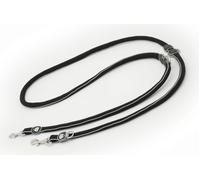 Coralpina Guinzaglio da Addestramento 2,25 m - Nero Scuro - 4/6