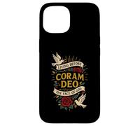 CORAM DEO - VIVERE PRIMA DEL VOLTO DI DIO Custodia per iPhone 15