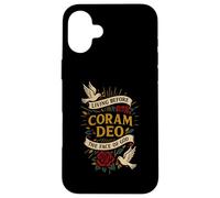 CORAM DEO - VIVERE PRIMA DEL VOLTO DI DIO Custodia per iPhone 16 Plus