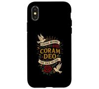 CORAM DEO - VIVERE PRIMA DEL VOLTO DI DIO Custodia per iPhone X/XS