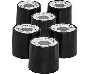 Coravin Schraubverschluss zu Weinausgiesser 6 Stueck black Kunststoff; 4631018