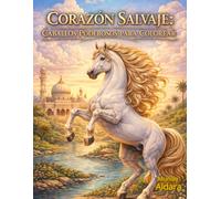 Corazón Salvaje: Caballos Poderosos para Colorear: Caballos realistas para colorear con trazos definidos - Razas del mundo, escenas poderosas y ... adultos y jóvenes amantes de los caballos