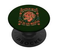 Corazón y Cultura - Famiglia Día de los Muertos PopSockets PopGrip Adesivo