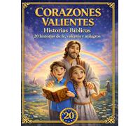 CORAZONES VALIENTES Historias Bíblicas: 20 Historias de fe, valentía y milagros