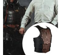 Corazza medievale in PU, accessorio per costume di Halloween, ideale per