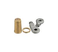 CHIUSURA PER SERRANDA SARACINESCA LUCCHETTO A CAMPANA A PAVIMENTO OCCHIOLI