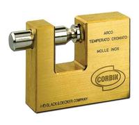 CORBIN - Lucchetto Catenaccio Antiscasso Ottone Mm 50 / 60 / 70 / 90 - 90mm
