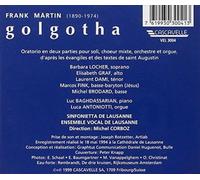 Frank Martin Frank Martin: Golgotha (CD) Album