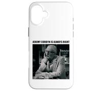 Corbyn aveva ragione - Immagine fotografica di Jeremy Corbyn - Custodia per iPhone 16 Plus