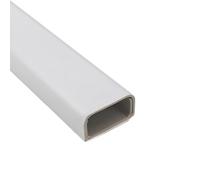 Cord Hider Kit TV A Parete, Copertura for La Gestione Dei Cavi for Nascondere I Fili Lungo La Parete, Copricavo Verniciabile, 472.5in (30X L15.75in) W1.2inXH0.6in(White)