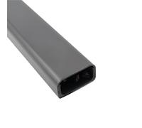 Cord Hider Kit TV A Parete, Copertura for La Gestione Dei Cavi for Nascondere I Fili Lungo La Parete, Copricavo Verniciabile, 472.5in (30X L15.75in) W1.2inXH0.6in(Gray)