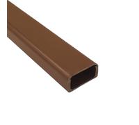 Cord Hider Kit TV A Parete, Copertura for La Gestione Dei Cavi for Nascondere I Fili Lungo La Parete, Copricavo Verniciabile, 315in (20X L15.75in) W1.2inxH0.5in(Brown)