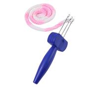 Cord Knitting Tool, Ergonomic Latch Hook with 3-Needle, 4-Needle Heads, Craft Projects, Easy Grip Equipment for Weaving, Binding-Off, Edging, 8,27 x 2,76 x 2,76 pollici