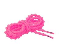 CORD ON - Lacci tecnici rotondi elastici per le scarpe da ginnastica Liaflex, senza bisogno di legare, regolabili. Unisex. Dimensione 3,1 mm x 7mm - 1 paio (Rosa fluorescente, 90 cm)