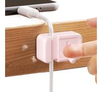 Cord Organizer, Adhesive Wire Clip Holder, 0.24 inches Cable Management Keeper, MultiSlot Organizer for Charger, Desktop, Car, Night stand, Phone, Wall and Offices Use