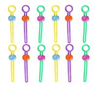 Cord Organizer - Food Bag Sealing Strap | Multi-Purpose 12Pcs Reusable Cable Ties Clips for Food Storage Snack Bags Kitchen Pantry Wire Organizer Household Office Travel Accessories Use