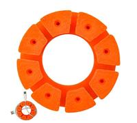 Cord Organizer - Round Cord Keeper Portable Organizer, Non Slip Cable Holder with Secure Grip, Free Wire Winder, Cable Management Accessory, Compact Organizers for Home School Travel Data