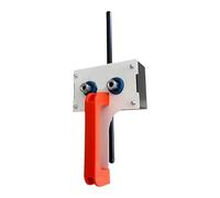 Cord Pulling Machine - 12 Inch 8mm Cable Puller Tool | Metal Wire Puller - compact handheld electrical conduit pulling device for wall ceiling underground and HVAC wiring installation
