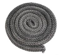 Corda antincendio resistente al calore 600C 2m Lunghezza 18mm | Retro autoadesivo, facile da installare, senza colla aggiuntiva, si adatta alla maggior parte delle porte delle stufe