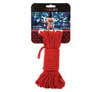 Corda Bondage BDSM Calexotics Scandal - 9,7 m, Rossa