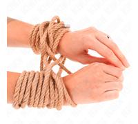 Corda Bondage Canapa Kink Rope Arts - 20 m, Testa in Metallo