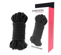 Corda Bondage Giapponese Darkness - Cotone Nero, 10 m