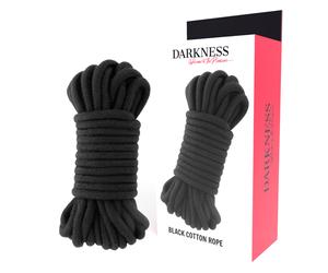 Corda Bondage Giapponese Darkness - Cotone Nero, 5 m