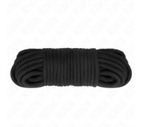 Corda Bondage in Cotone Kink Rope Arts - 20 m, Nera