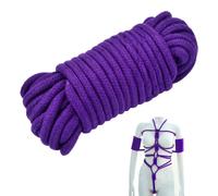 Corda bondage in morbido cotone viola 10 metri latetobed lavabile
