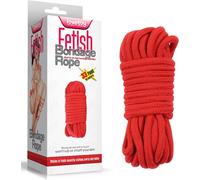 LoveToy Fetish Bondage Rope 10m Red