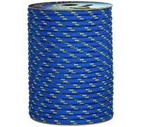 Corda cima treccia colorata corit azzurra, 8 mm - 50 mt, Corderie Italiane