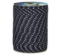 Corda cima treccia colorata surf blu, 4 mm - 100 mt, Corderie Italiane